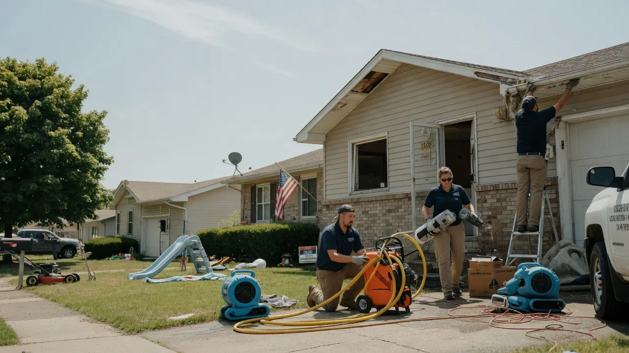 Water Damage Restoration in Springerton, IL near me